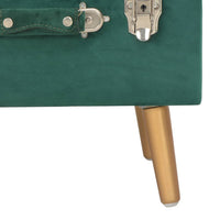 Thumbnail for Hocker mit Stauraum 3 Stk. Grün Samt