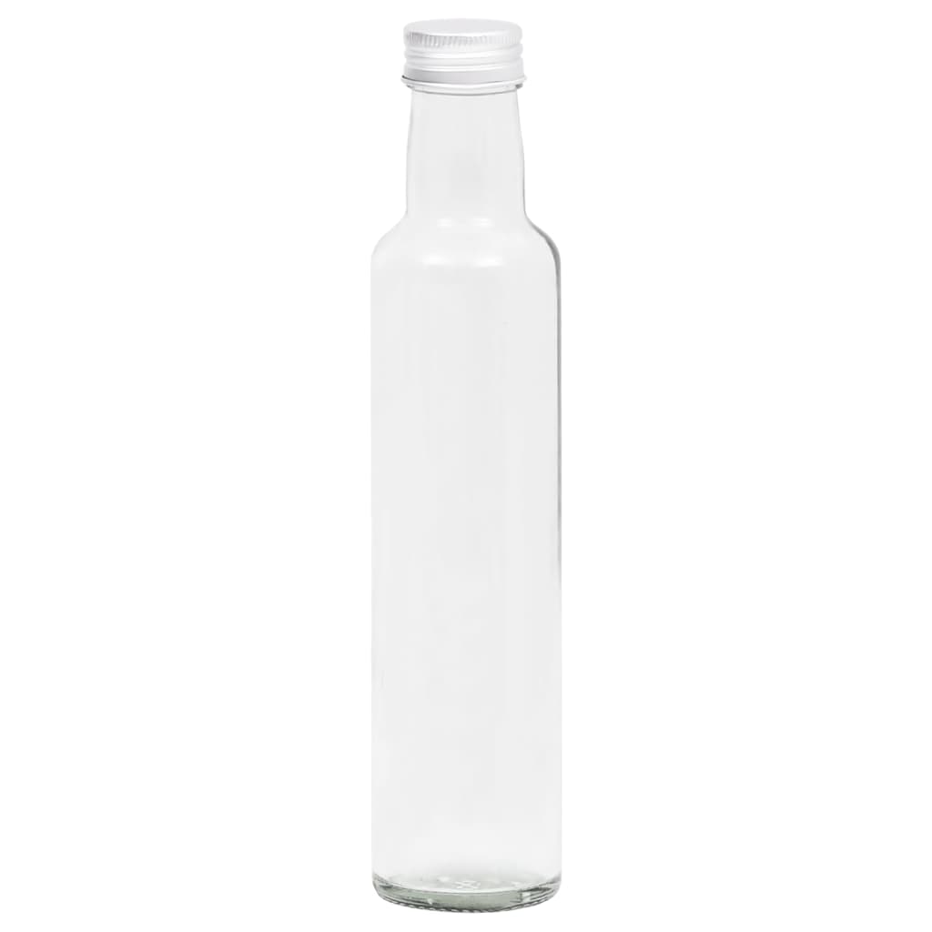 Kleine Glasflaschen 260 ml mit Schraubverschluss 10 Stk.