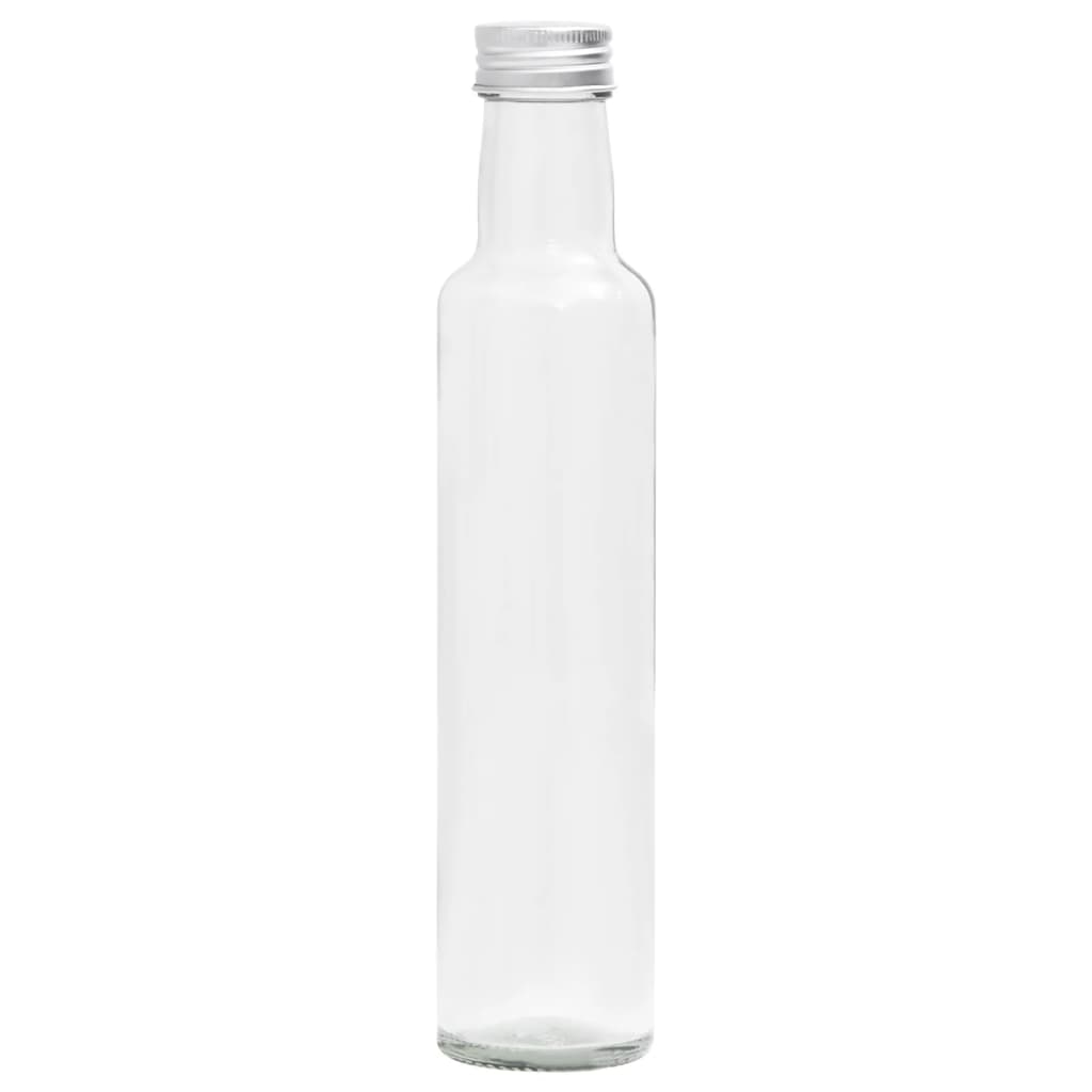 Kleine Glasflaschen 260 ml mit Schraubverschluss 10 Stk.