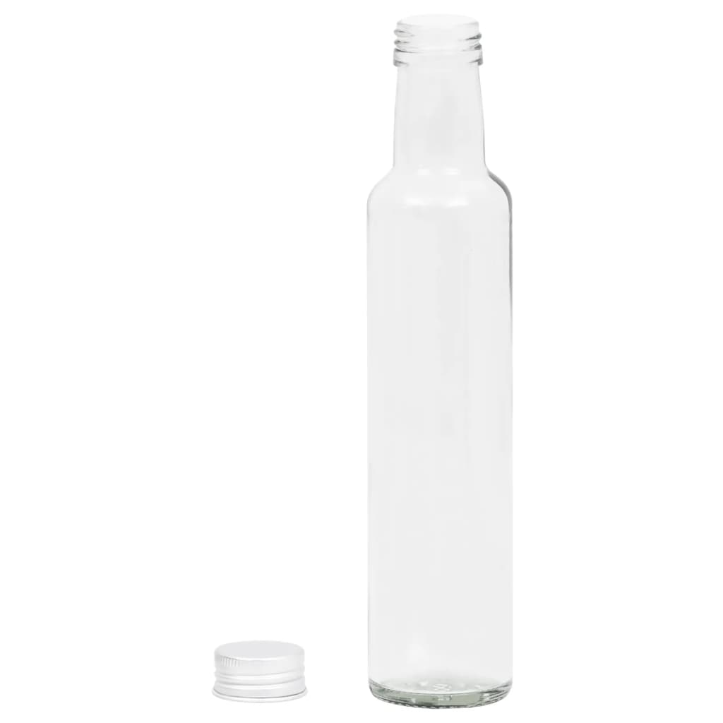 Kleine Glasflaschen 260 ml mit Schraubverschluss 10 Stk.