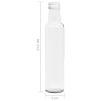 Thumbnail for Kleine Glasflaschen 260 ml mit Schraubverschluss 10 Stk.