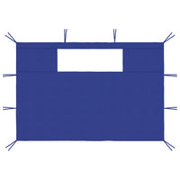 Thumbnail for Pavillon-Seitenwände mit Fenstern 2 Stk. Blau