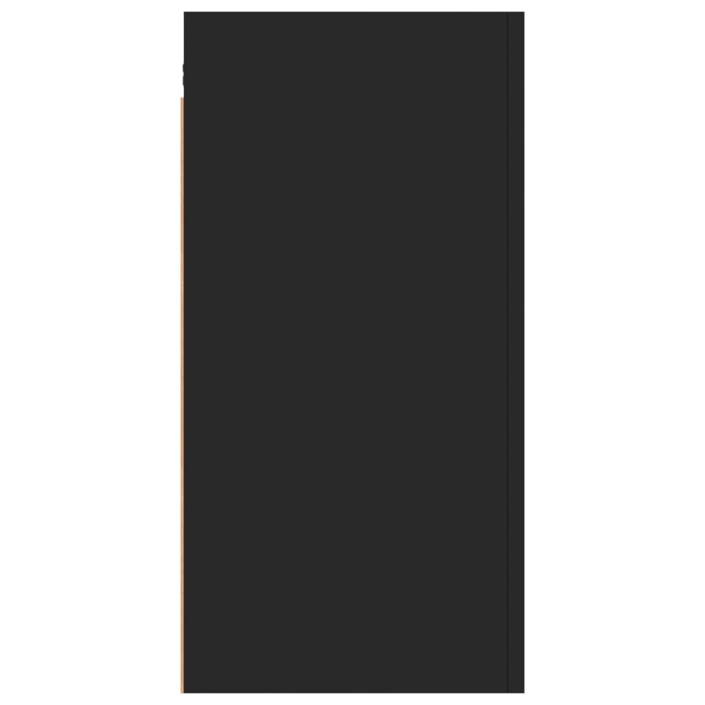 TV-Schrank Schwarz 30,5x30x60 cm Holzwerkstoff