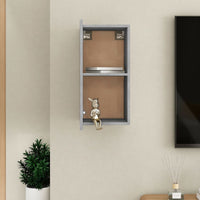 Thumbnail for TV-Schrank Betongrau 30,5x30x60 cm Holzwerkstoff