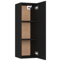 Thumbnail for TV-Schrank Schwarz 30,5x30x90 cm Holzwerkstoff