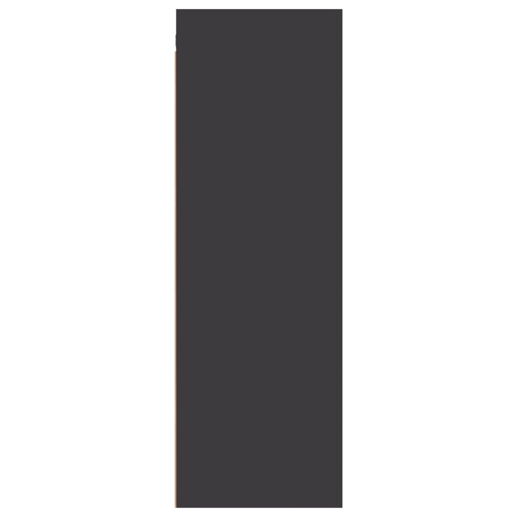 TV-Schrank Grau 30,5x30x90 cm Holzwerkstoff