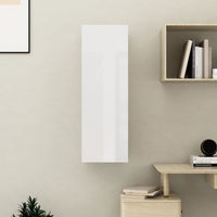 Thumbnail for TV-Schrank Hochglanz-Weiß 30,5x30x90 cm Holzwerkstoff