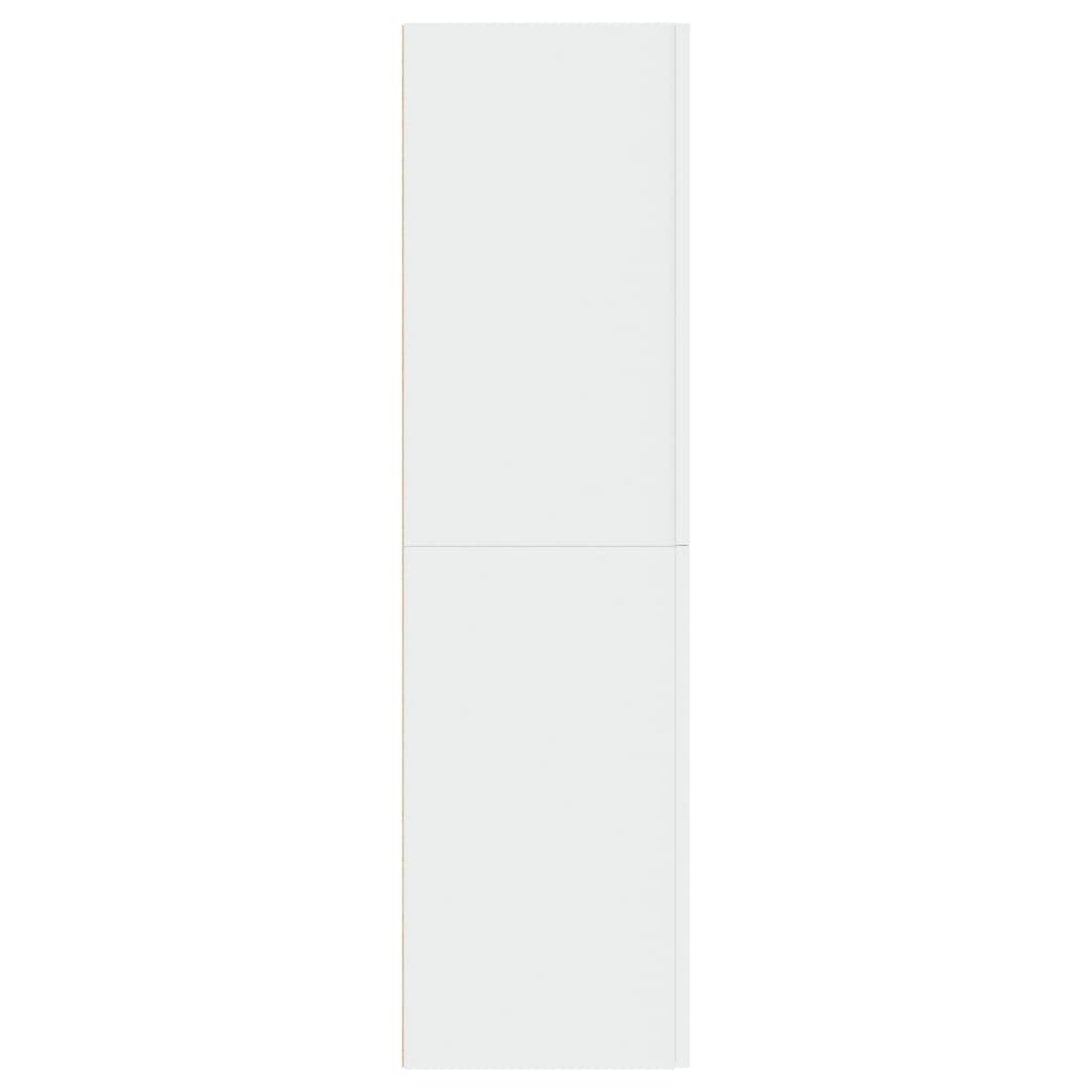 TV-Schränke 2 Stk. Weiß 30,5x30x110 cm Holzwerkstoff