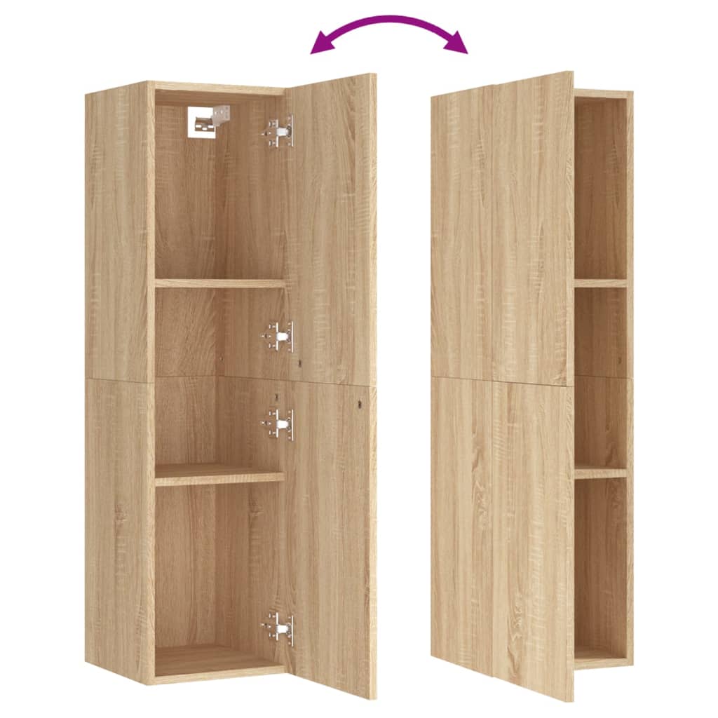 TV-Schrank Sonoma-Eiche 30,5x30x110 cm Holzwerkstoff
