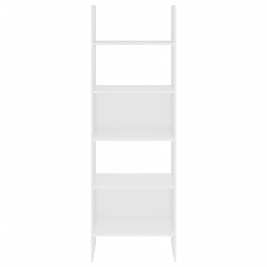 Bücherregal Weiß 60x35x180 cm Holzwerkstoff