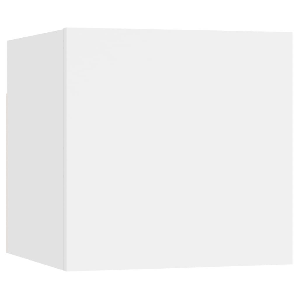 TV-Wandschrank Weiß 30,5x30x30 cm