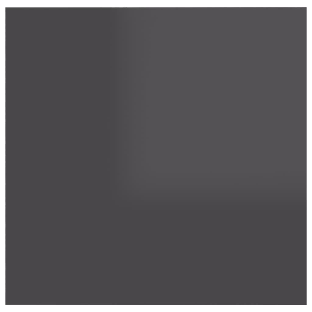 TV-Wandschränke 4 Stk. Hochglanz-Grau 30,5x30x30 cm