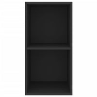 Thumbnail for TV-Wandschrank Schwarz 37x37x72 cm Spanplatte