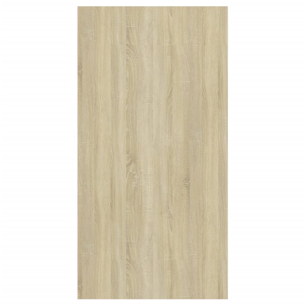 TV-Wandschrank Sonoma Eiche 37x37x72 cm Spanplatte