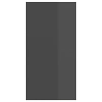 Thumbnail for TV-Wandschrank Hochglanz-Grau 37x37x72 cm Spanplatte