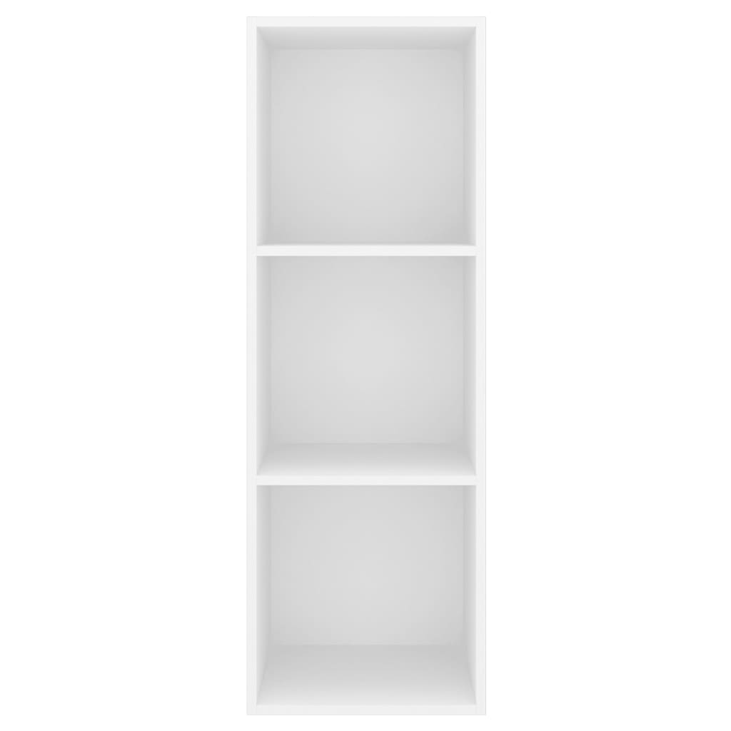 TV-Wandschrank Weiß 37x37x107 cm Holzwerkstoff