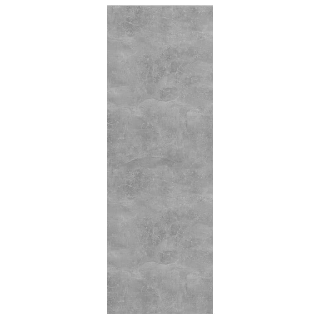 TV-Wandschrank Betongrau 37x37x107 cm Spanplatte