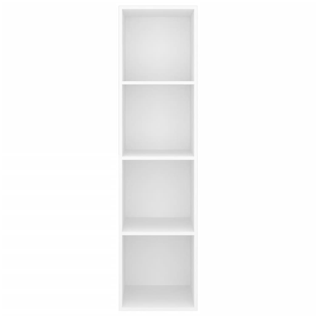 TV-Wandschrank Weiß 37x37x142,5 cm Holzwerkstoff