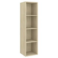 Thumbnail for TV-Wandschrank Sonoma-Eiche 37x37x142,5 cm Spanplatte