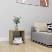 Thumbnail for TV-Schrank Weiß Sonoma-Eiche 37x35x37 cm Spanplatte