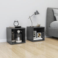 Thumbnail for TV-Schrank Hochglanz-Grau 37x35x37 cm Spanplatte