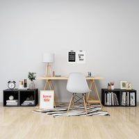 Thumbnail for TV-Schränke 4 Stk. Hochglanz-Grau 37x35x37 cm Spanplatte