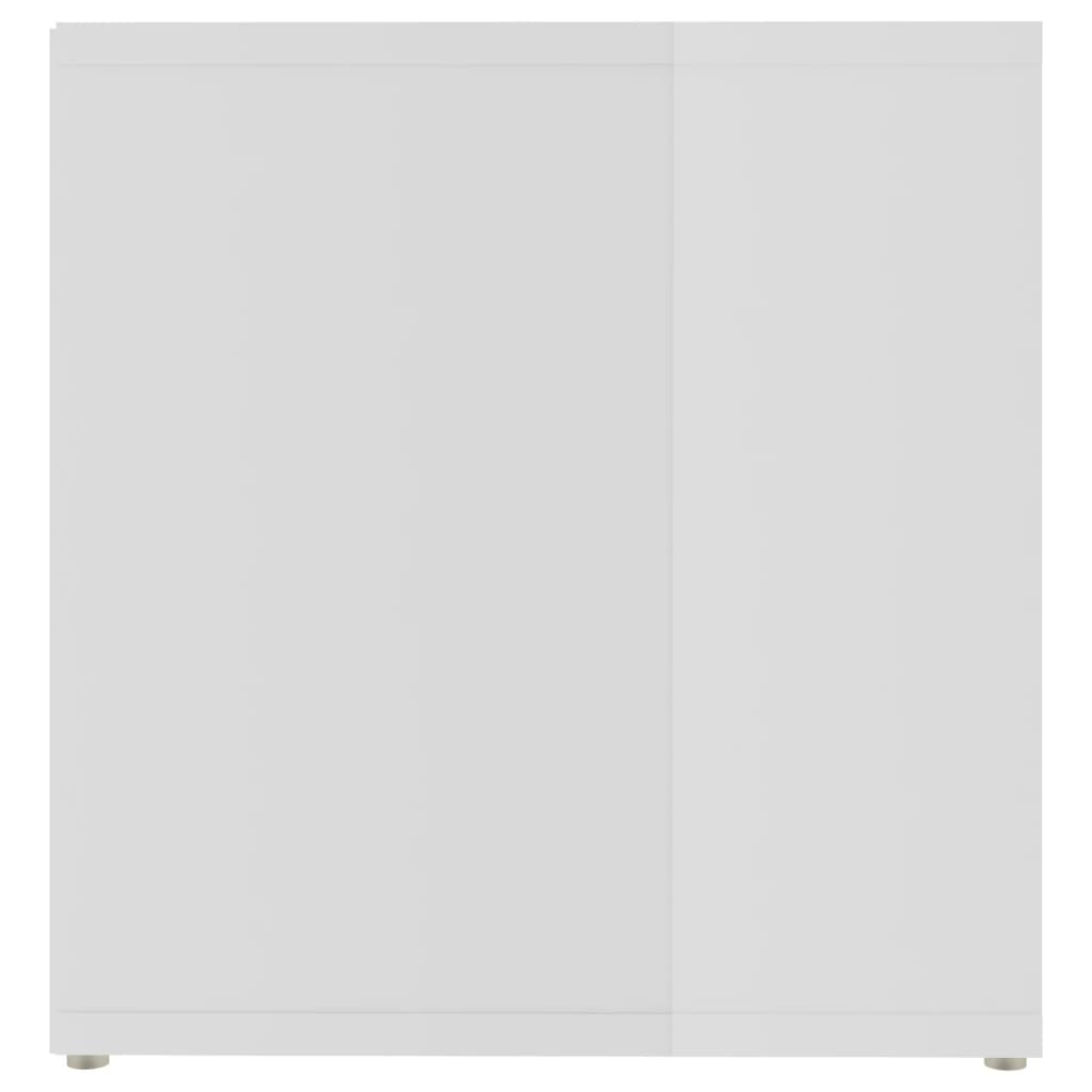 TV-Schrank Hochglanz-Weiß 72x35x36,5 cm Spanplatte