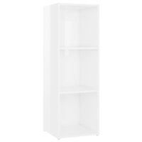 Thumbnail for TV-Schrank Hochglanz-Weiß 107x35x37 cm Spanplatte