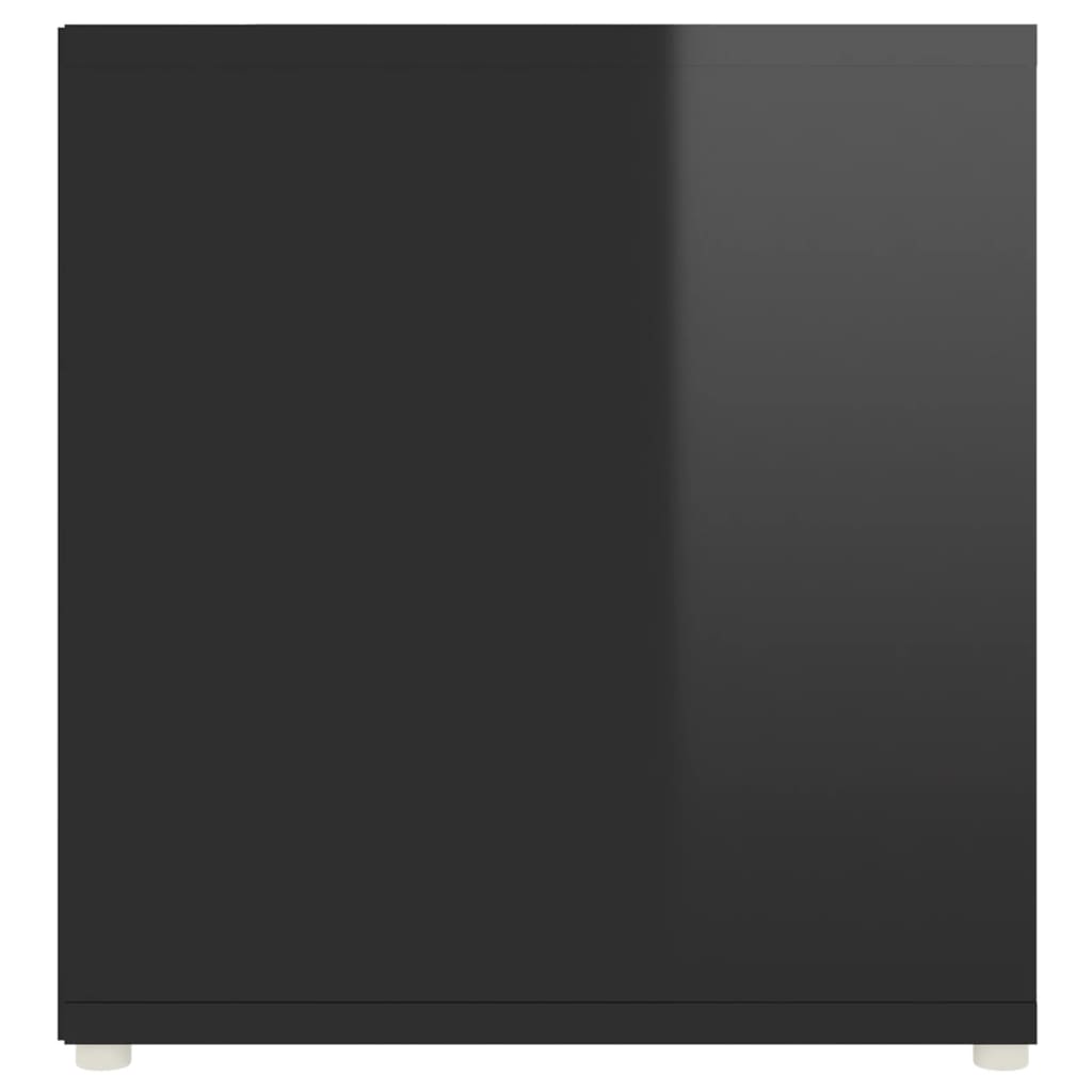 TV-Schrank Hochglanz-Schwarz 107x35x37 cm Spanplatte