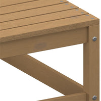 Thumbnail for Garten-Ecksofa mit Creme Kissen Massivholz Kiefer