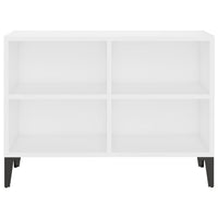 Thumbnail for TV-Schrank mit Metallbeinen Weiß 69,5x30x50cm