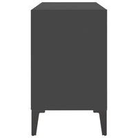 Thumbnail for TV-Schrank mit Metallbeinen Grau 69,5x30x50cm