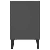 Thumbnail for TV-Schrank mit Metallbeinen Grau 103,5x30x50 cm