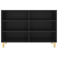 Thumbnail for Sideboard Schwarz 103,5x35x70 cm Spanplatte