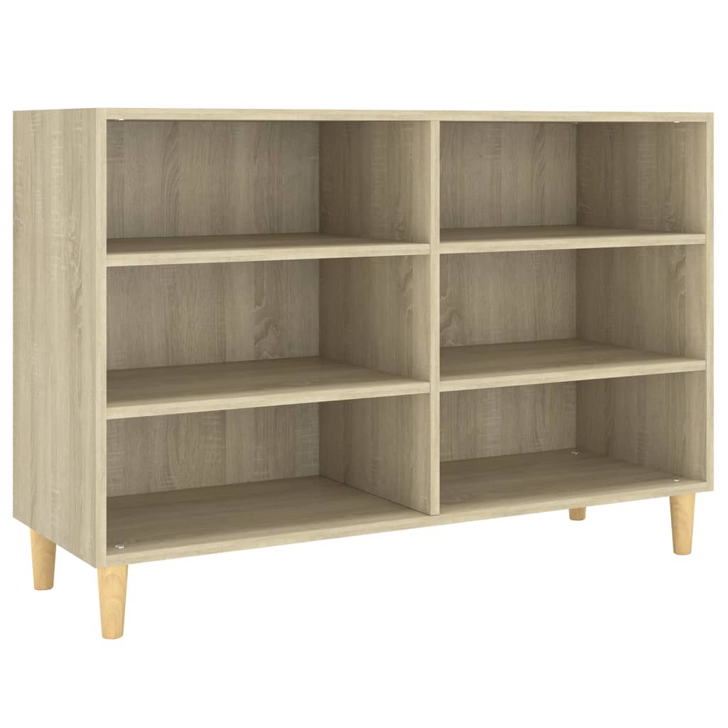 Sideboard Sonoma-Eiche 103,5x35x70 cm Spanplatte