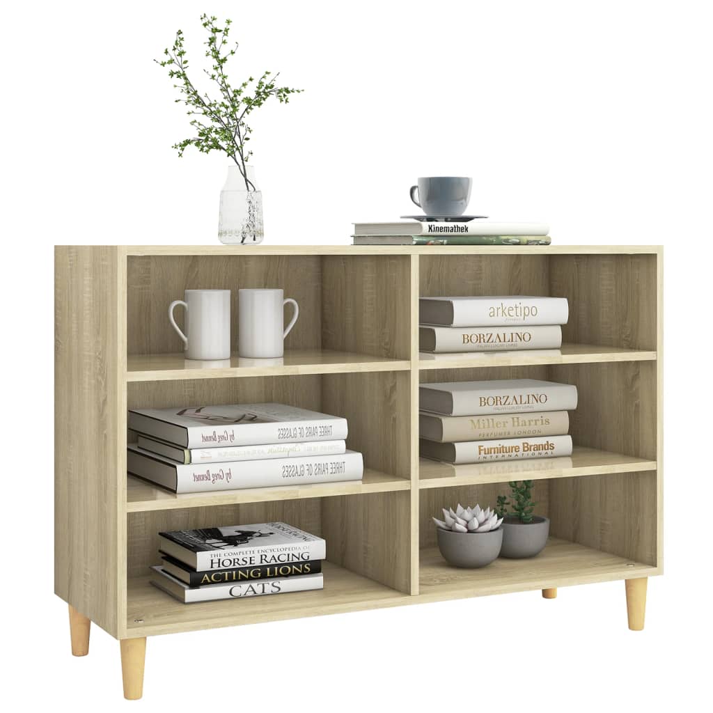 Sideboard Sonoma-Eiche 103,5x35x70 cm Spanplatte