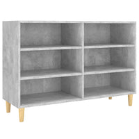 Thumbnail for Sideboard Betongrau 103,5x35x70 cm Spanplatte