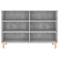 Thumbnail for Sideboard Betongrau 103,5x35x70 cm Spanplatte