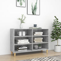 Thumbnail for Sideboard Betongrau 103,5x35x70 cm Spanplatte