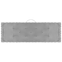 Thumbnail for Palettenkissen 7-tlg. Grau Baumwolle