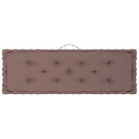 Thumbnail for Palettenkissen 3-tlg. Taupe Baumwolle