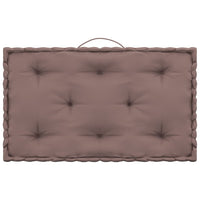 Thumbnail for Palettenkissen 3-tlg. Taupe Baumwolle