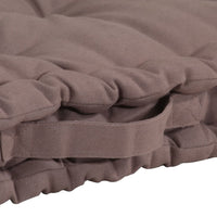 Thumbnail for Palettenkissen 3-tlg. Taupe Baumwolle