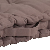 Thumbnail for Palettenkissen 5-tlg. Taupe Baumwolle