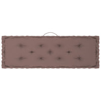 Thumbnail for Palettenkissen 6-tlg. Taupe Baumwolle