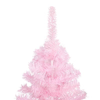 Thumbnail for Künstlicher Weihnachtsbaum mit Ständer 240 cm PVC Rosa