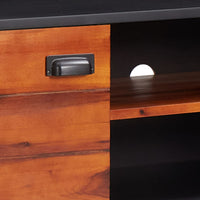 Thumbnail for TV-Schrank 110x35x50 cm Massivholz Akazie und MDF