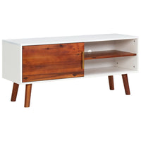 Thumbnail for TV-Schrank 110x35x50 cm Massivholz Akazie und MDF