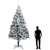 Thumbnail for Künstlicher Weihnachtsbaum Beschneit Grün 400 cm PVC
