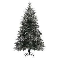 Thumbnail for Künstlicher Weihnachtsbaum Beschneit Grün 150 cm PVC PE